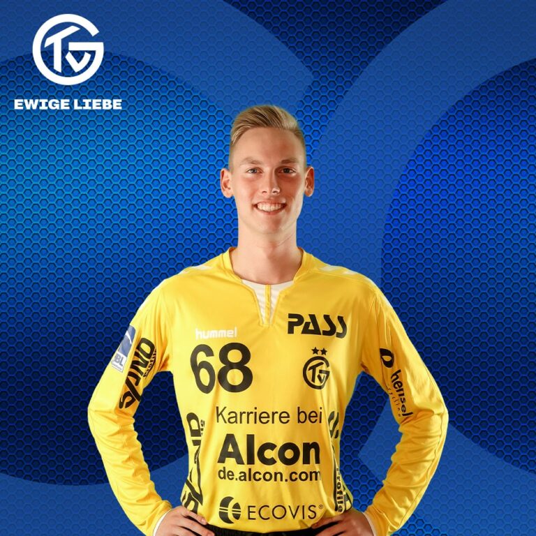 Kaderplanung 2022/23: Julian Ohm bleibt dritter Torwart des TV Großwallstadt