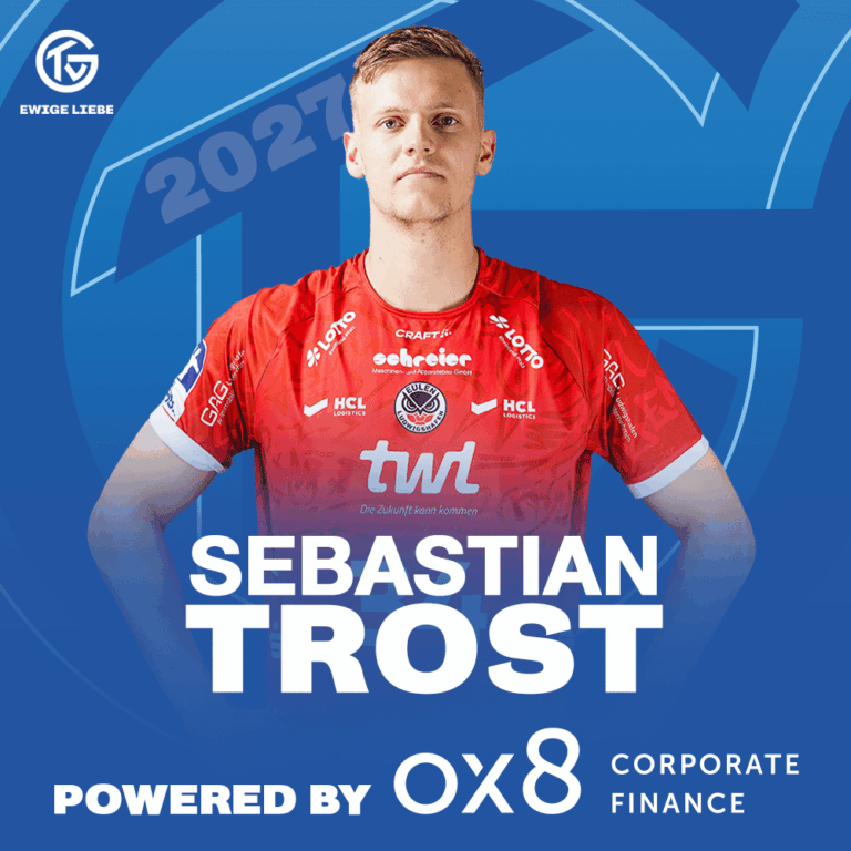 TV Großwallstadt gibt erste Neuverpflichtung für die kommende Spielzeit bekannt: Sebastian Trost wechselt aus Ludwigshafen an den Untermain