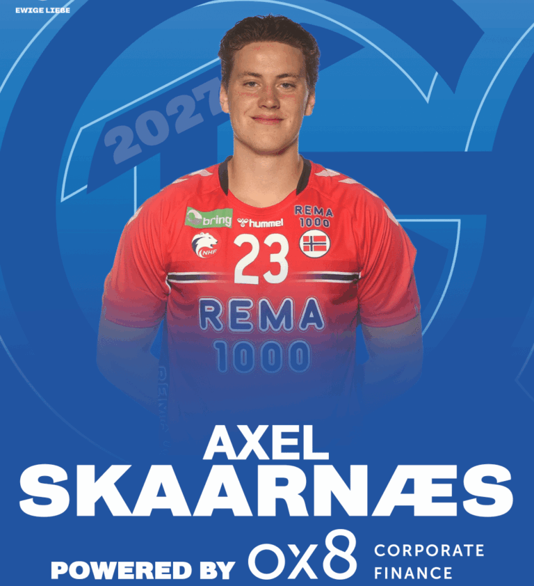 TV Großwallstadt verpflichtet norwegischen U21 Nationalspieler Axel Skaarnæs